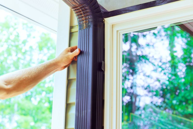 Gutter Downspout Relocation