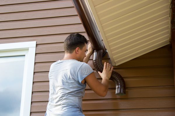 Porch Gutter Repair in Flowery Branch