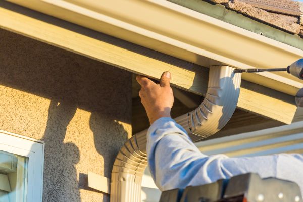 Aluminum Rain Gutter Service in Flowery Branch