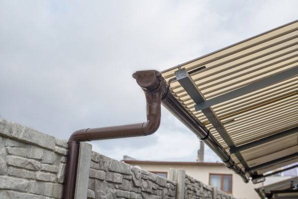Plastic Downspout Installation in Flowery Branch